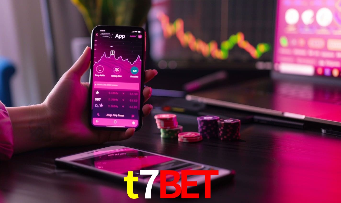 Comparação APP mobile vs versão web da t7bet